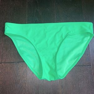 Green bikini bottoms